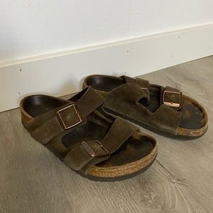 Birkenstock Arizona Suede Leather Mocha